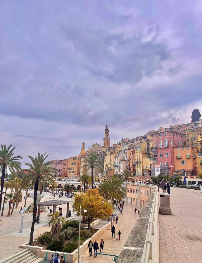 Charmant Studio A Menton Exteriör bild